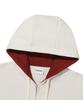 Gainsboro 2Way Signature 1 Zip-Up Hoodie_Cream
