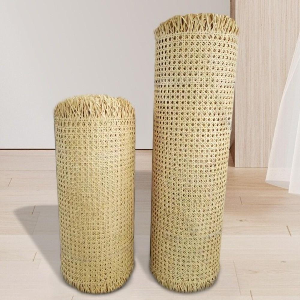 Octagonal Weave Rattan Webbing Roll 35-40cm Woven Net Rattan Imitation Rattan Webbing Chair Repair