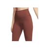 Nike Solid Color Casual Comfortable Versatile Sports Long Pants Women Bottoms Rust-Red CJ3802-670