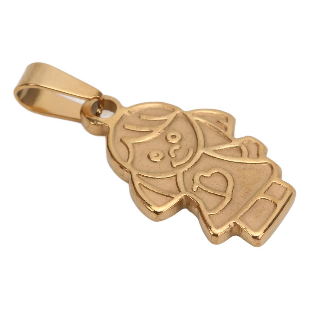 Mädchen Halskette Niedliches kleines Mädchen Langlebiges Metallmaterial Exquisites Design Kinderhalskette zum Geschenk