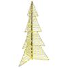 Christmas Tree with 240 Warm White LEDs 180 Cm Rattan