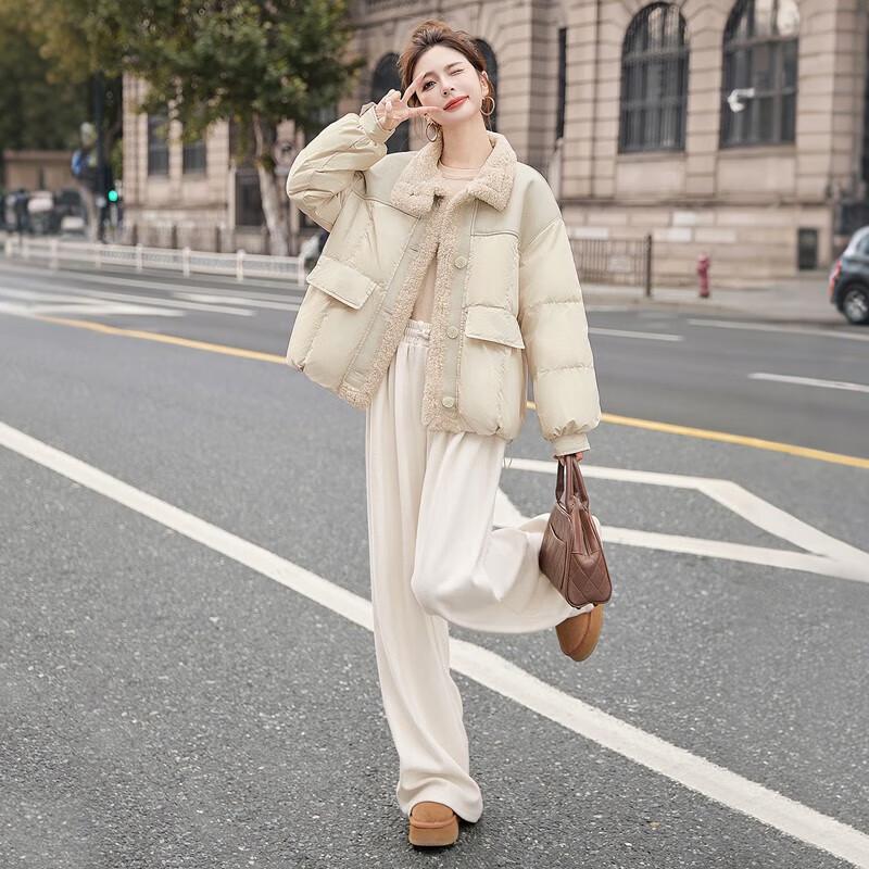 CYPRESS Women's 90% Down Stand Collar Drop Shoulder Jacket