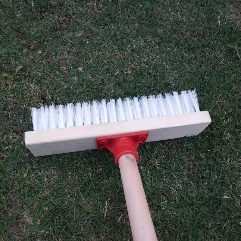 40cm Wooden Handle Floor Scrub Brush