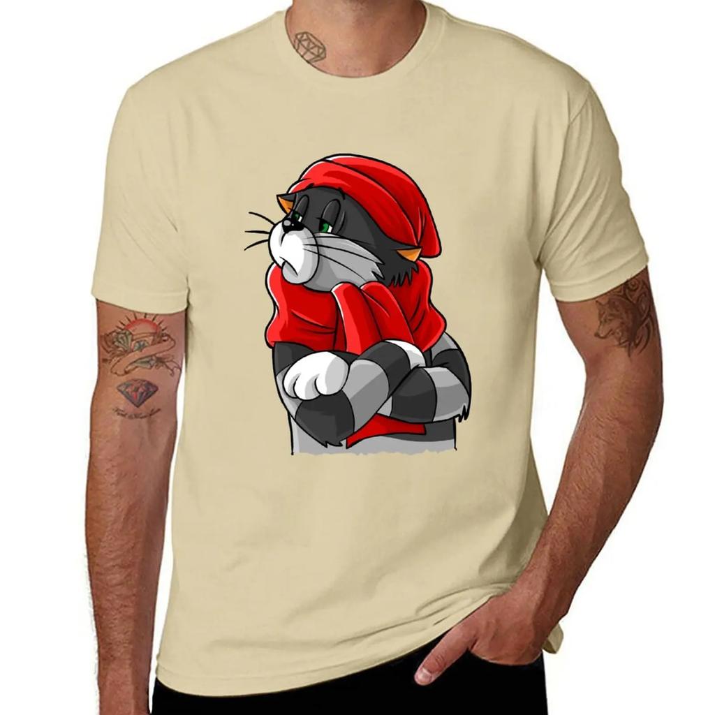 New Matroskin Cat Russian Tshirt From Prostokvashino Tshirt Sweat Shirts Quick Drying Shirt Anime Tshirt T Shirt Unisex