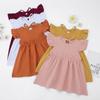 High-End Spring/Autumn Princess Dress for Girls: Elegant Little Fragrance Style