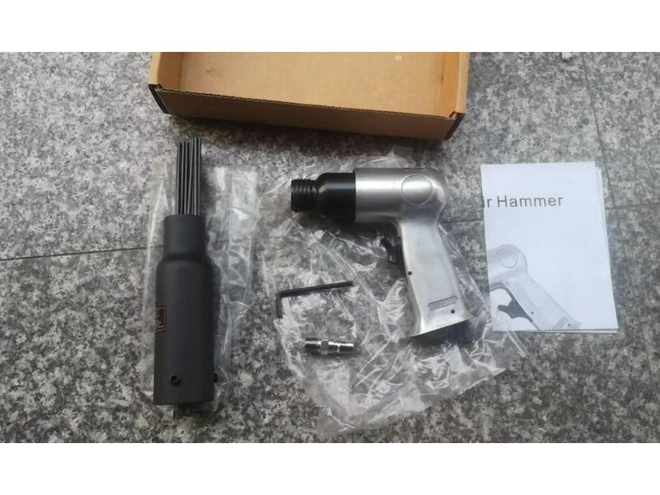 150mm Pneumatic Air Hammer & Shovel Set with Chisel and Round Handle