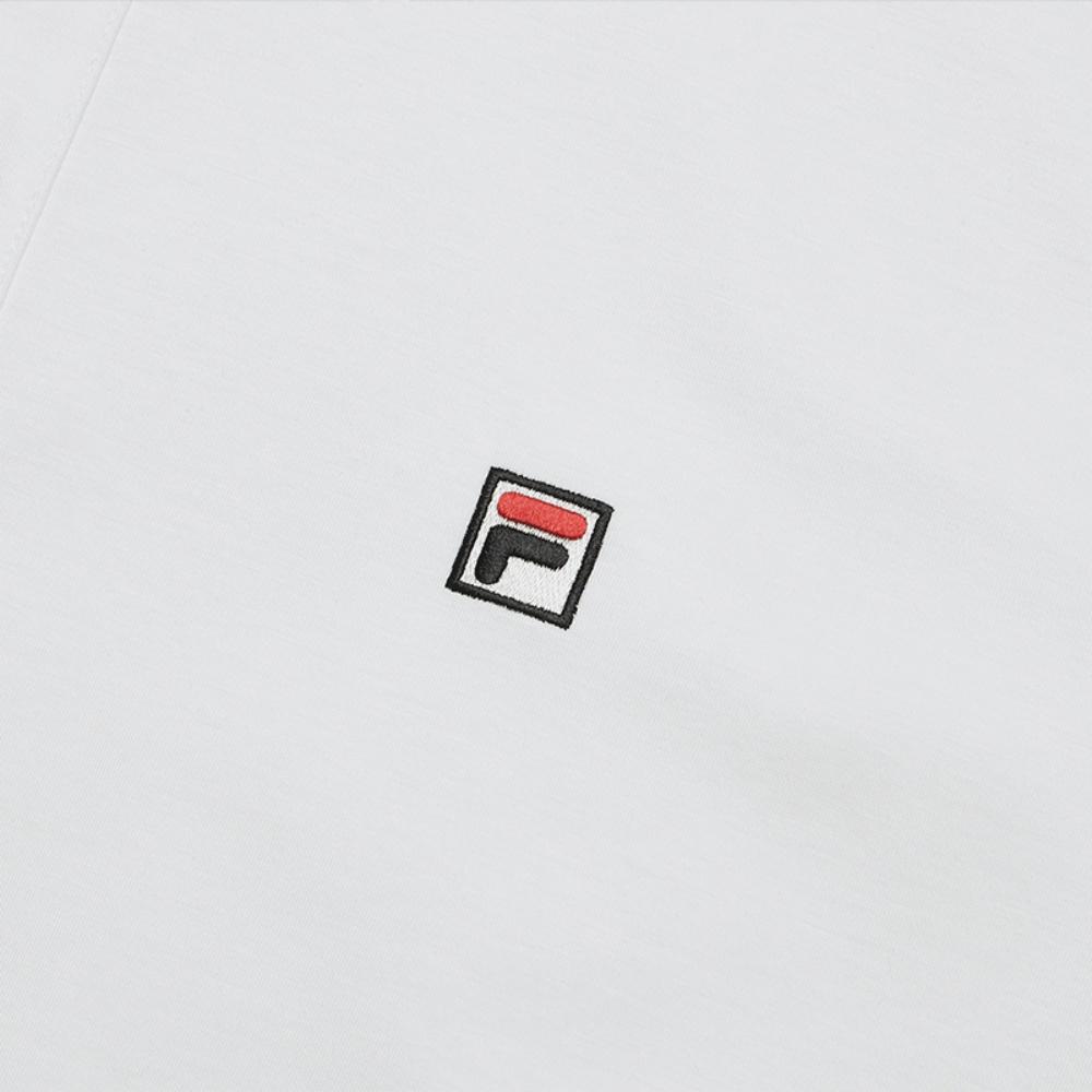Fila White Series Classic Simple Versatile Short Sleeve Polo Shirt Men Polo Shirts F61M523102F-WT
