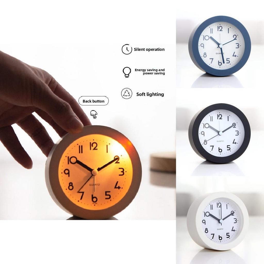 Childrens Bedroom Alarm Clock With Night Light And Battery Power For Kids Learning