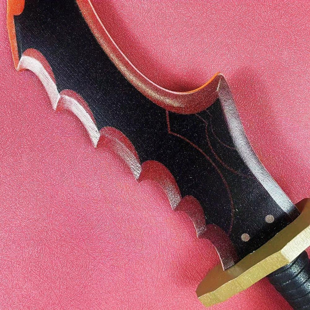 20/23inch Solo Leveling Kanata Shun Anime Cosplay Prop Knife Wooden Real Japanese Katana Samurai Sabre Sword Mizushino Toy Gift