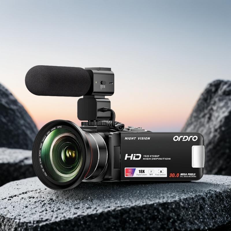 ORDRO 4K videokamera pro vlogging a živé vysílání (CN verze)