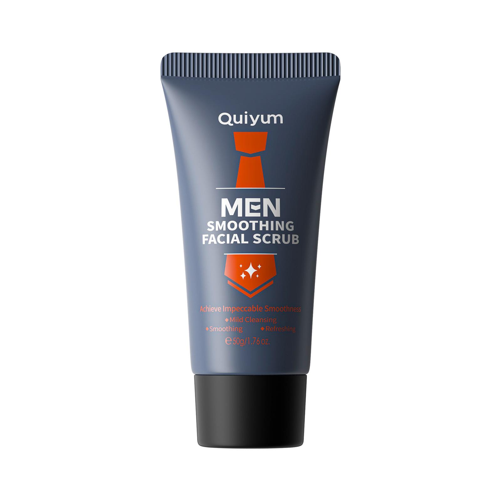 

QUIYUM Мужская пенка для умывания на каждый день (50г) – Глубокое очищение пор и контроль жирности 50g