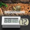 Embedded Digital Hygrometer Thermometer Humidity Temperature Monitor with Built In Probe Black