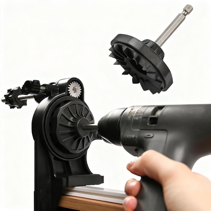 Portables Reel Winding Device For Fishing Line Effortlessly Setups With 6.35mm Hexadecimal Shafts Electric Screwdriver