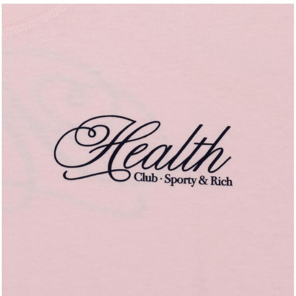 SporTy Rich HealTh ScripT Unisex T shirT To043620078p140