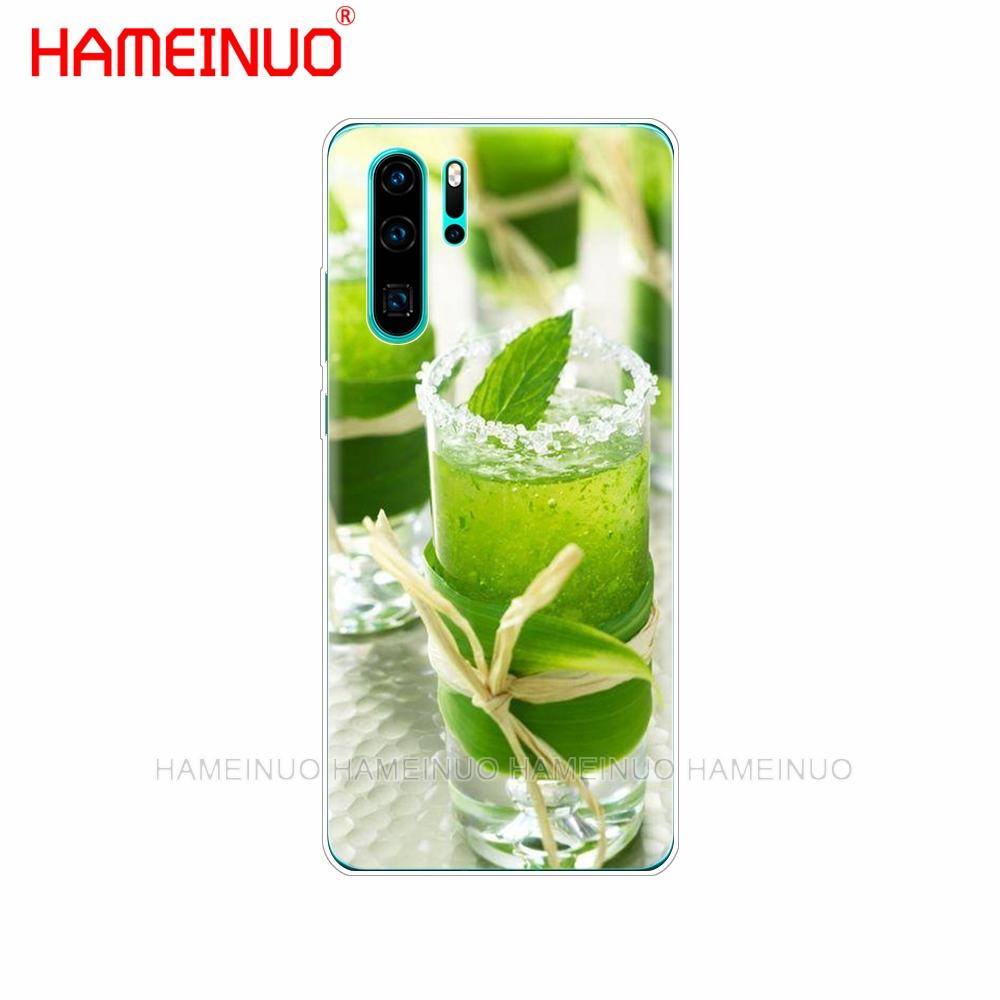 silicon phone cover case for huawei P30 PRO LITE P SMART 2019 plus p smart Z p20 lite 2019 Beer A Glass of Beer Summer Cocktai