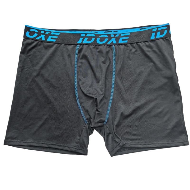 Plus Size Quick-Dry Men s Boxer Briefs - Anti-Chafing Sporty Shorts for Fitness and Running XXL