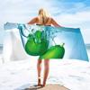 Beach Towel,Oversized Soft Absorbent Camping Travel Towel Quick Drying Absorbent Microfiber Pool Towel with Avocado Pattern