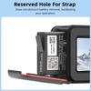 Flymile Silicone Cover for DJI Osmo Action 5 Pro Lens Cap Cover and Silicone Case Sleeve Camera Cover Rubber Protector Accseeory