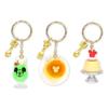 Retro Mickey Mouse Cafe Food Sample Style TDR Keychain, (Melon Soda, Pancakes, Pudding) Keychain,