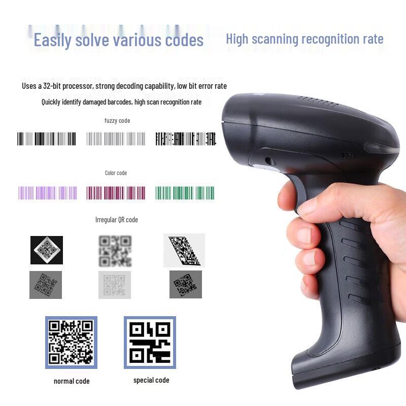 Comet Wired 1D/2D Barcode Scanner