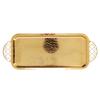 Rectangular Tea Cup Tray Star Handle Storage Tray Serving Trays Fruit Tray  Wedding Decoration