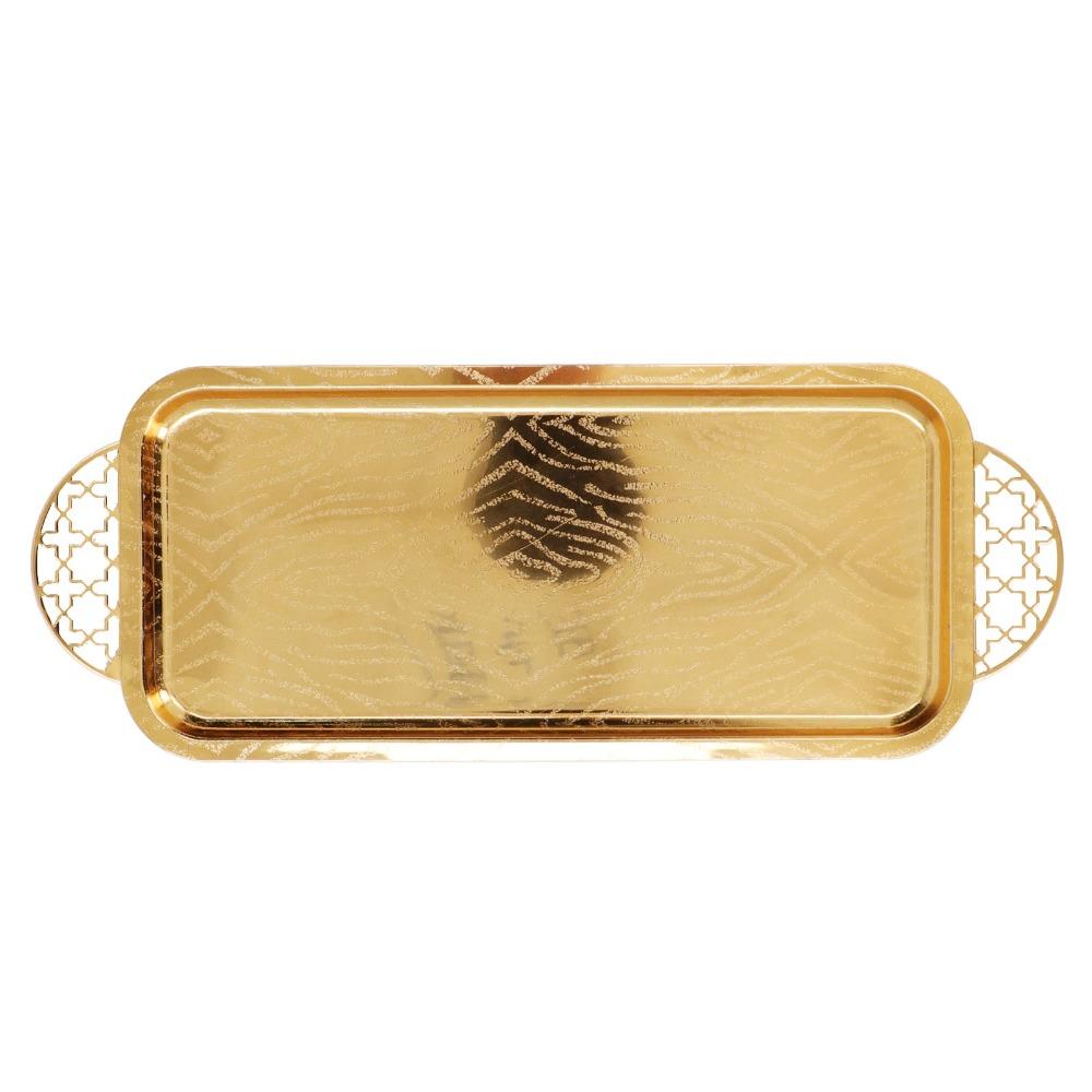 Rectangular Tea Cup Tray Star Handle Storage Tray Serving Trays Fruit Tray Wedding Decoration