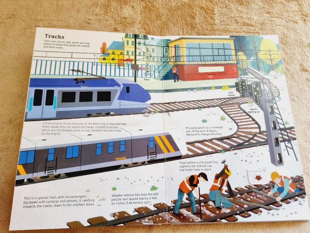 [USED] Ultimate Spotlight: Trains Pop-up Book