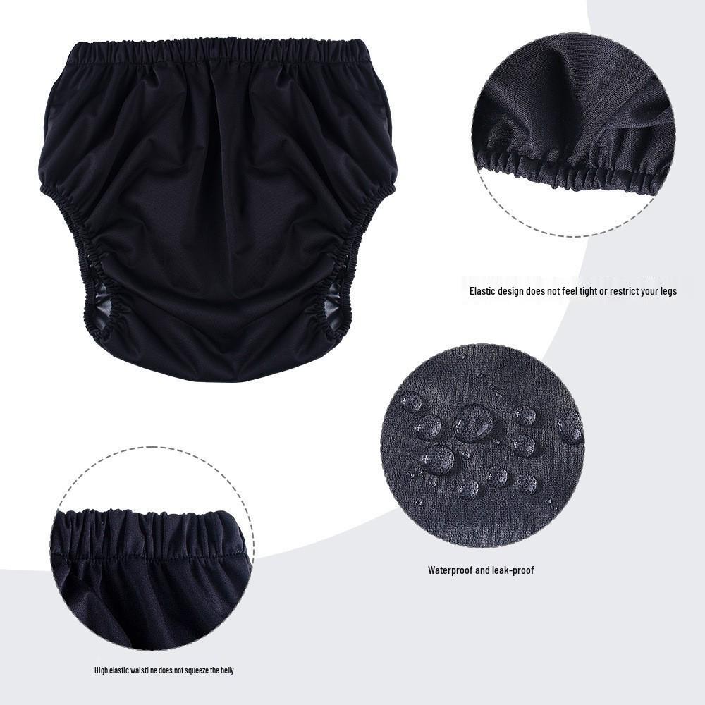 Washable, Leak-Proof Adult Diaper Pants - Noiseless, Waterproof Underwear for Elderly Care
