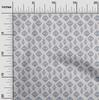 oneOone Bavlněná Flex Fabric Diamond Geometric Print Fabric By The Yard 40 Inch
