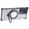 For Samsung Galaxy Note20 Ultra/Note20 Ultra 5G Case Electroplating TPU Cover with Kickstand Mirror