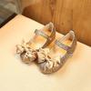 Spring & Autumn Girls' Princess Bow Dance Leather Shoes