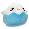 Stuffed Animal Soft Ornament Mascot, Cute, Fluffy, Cushion, Toy, Healing, Gift, (Mt. Fuji, Blue)