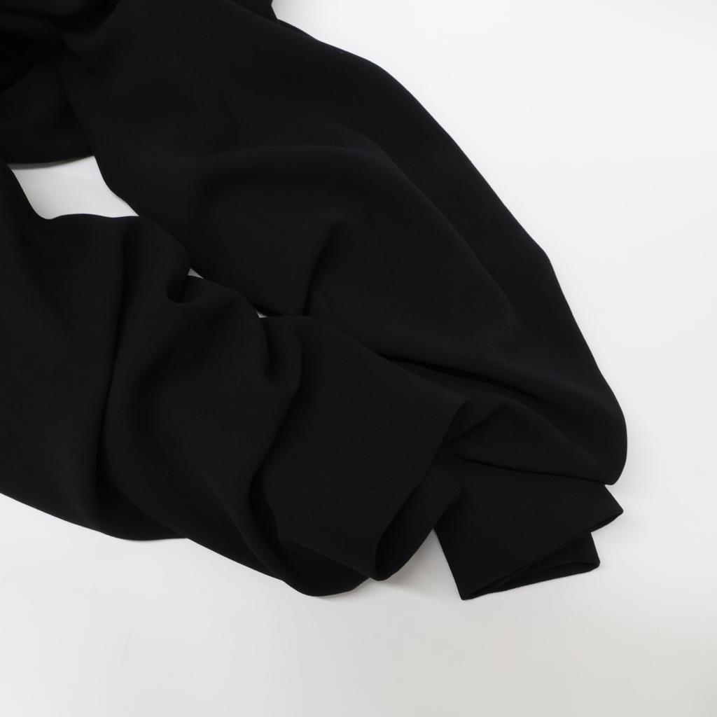 Alice+olivia Black Shawl Collar Side Slit Jacket Jacket M blackUsed