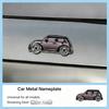 For MINI Cooper Metal Car Badge 3D Shaped Emblem Decal Universal for All MINI Models Waterproof Exterior Decoration