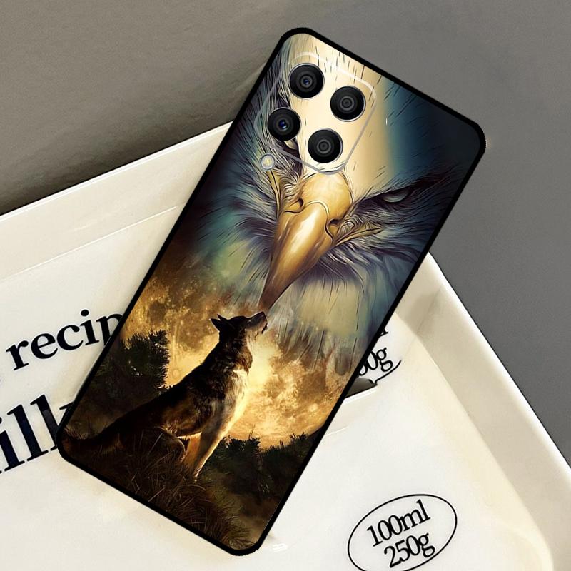 Animal Lion Wolf Tiger Eagle Case For Samsung Galaxy M21 M31 M14 M34 M54 M33 M16 M36 M56 M53 M13 M12 M32 M52 M15 M55 M35