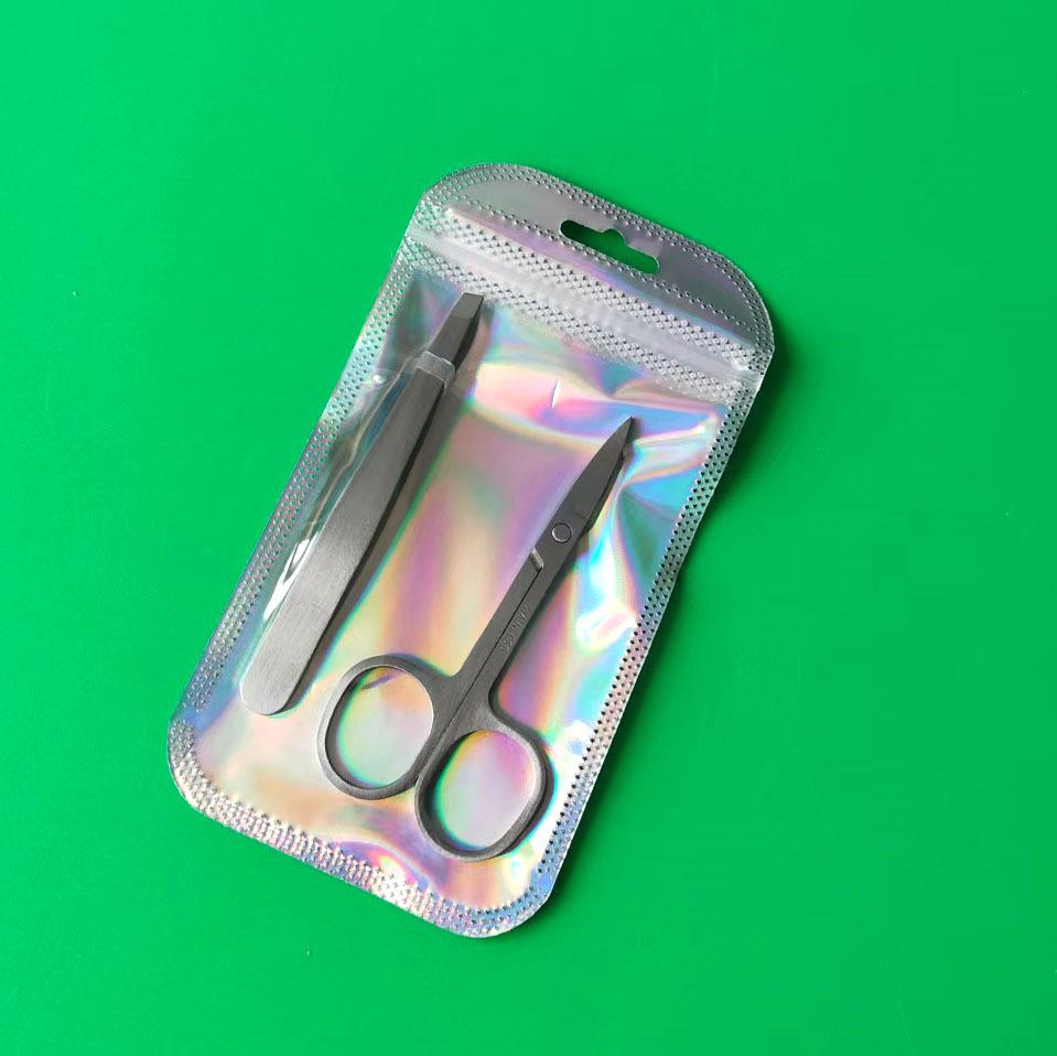 Eyebrow Grooming Set: Razor, Shaver, Tweezers, Knife, Scissors, Trimmer, Anti-scratch