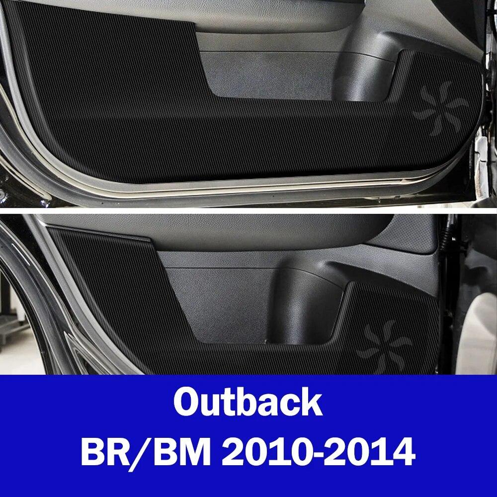 Car Inner Door Panel Protection Anti Kick Film Stickers Car Interior Accessories For Subaru Forester Outback Legacy XV Crosstrek