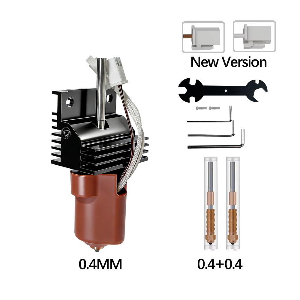 For Creality K1c Upgrade Parts New Connector K1c Hotend Extruder Kit K1C Accessories Ceramic Heating Block Quick-swap Nozzle