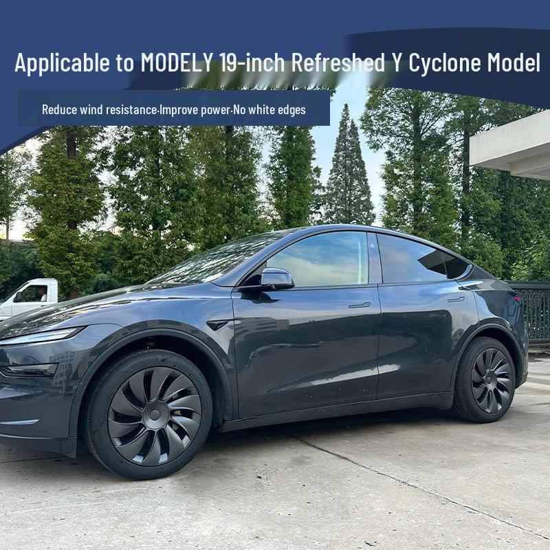 19-Inch Full-Coverage Asymmetrical Wheel Cover for 2025 Y-Cyclone Model