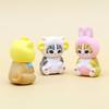 Cat Wearing Headgear Cute Animal Costume Model Pvc Figure Decoration Doll Capsule Toy Gift