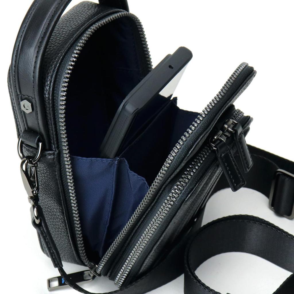 LANVIN en Bleu Smartphone-Umhängetasche, Tumble, 512123, Schwarz