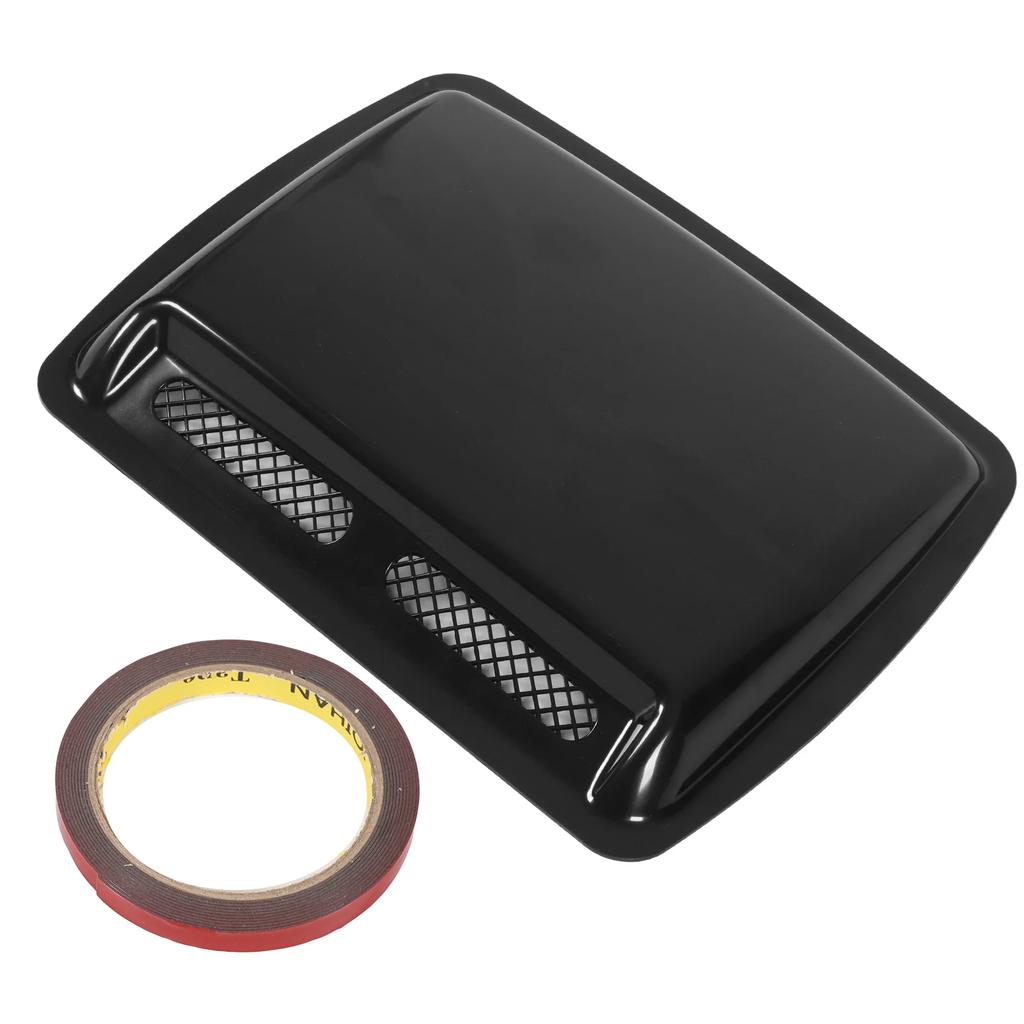 Hood Scoop Vent Bonnet Cover Decorative Air Flow Intake Covers with Self Adhesive Design for Cars