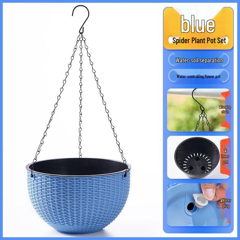 Creative Hanging Plant Basket with Chain