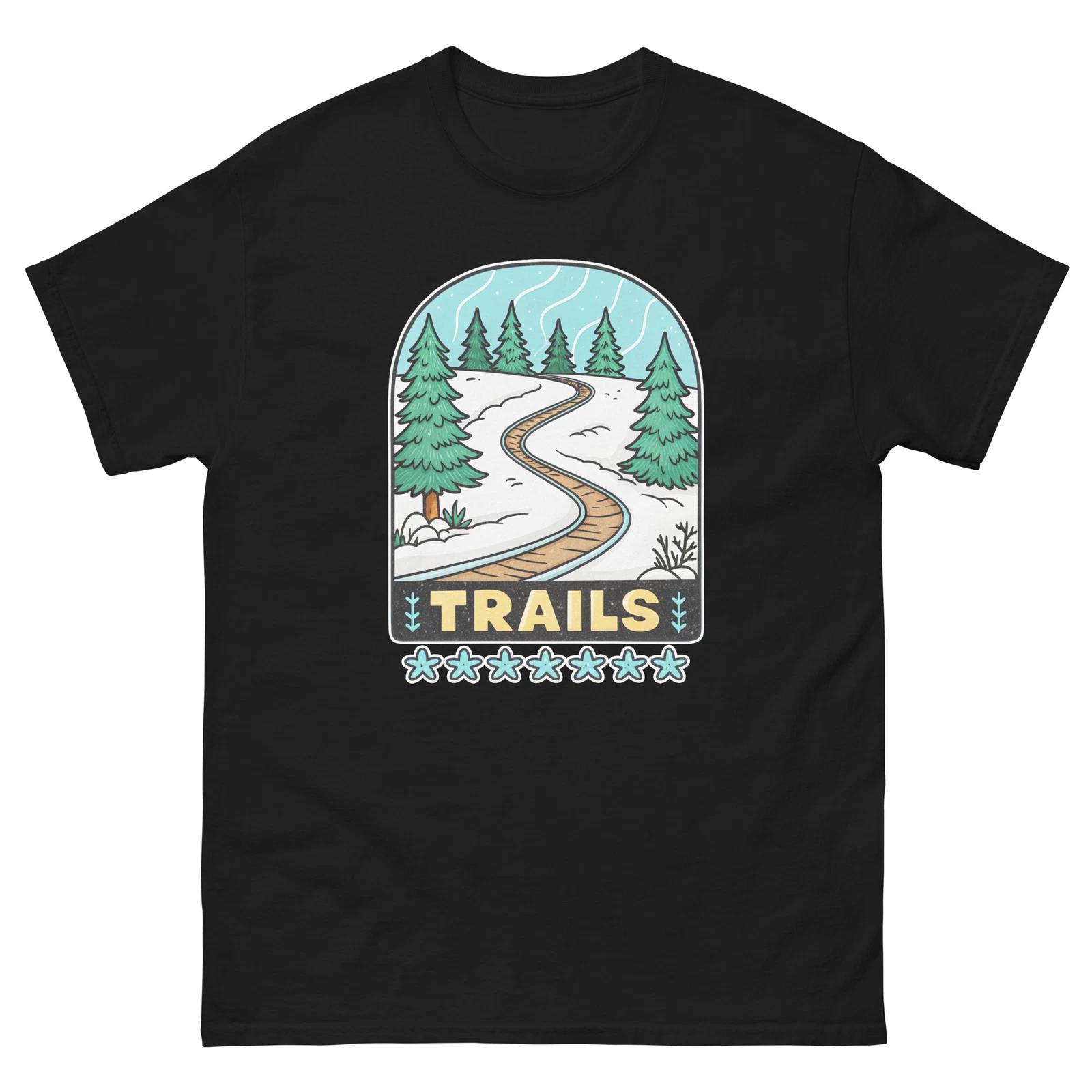 Trails Mountain Ski Resort Town T-Shirt 4XL