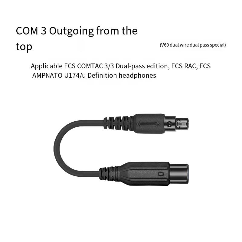 

BEPAN PTT Intercom KN6 Connects To The Data Conversion Cable V20 V60 DUAL