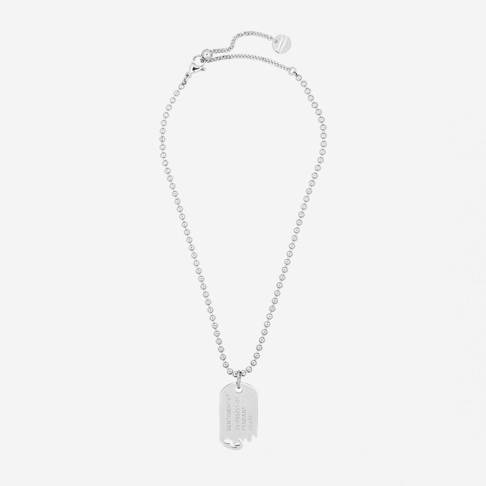 

Sentients No. 518 Medium Necklace Silver