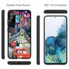 For Samsung Galaxy S24 S23 iPhone 16 15 14 Xiaomi Redmi Note 13 12 11 10 8 Plus 9 Pro Max X XR Phone Case Lovely Cars Lightning McQueen 95 OPPO Huawei