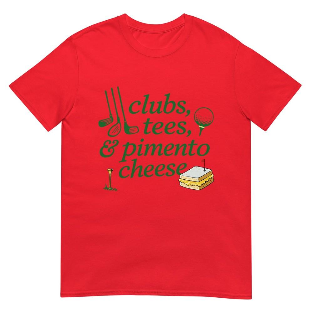 Clubs Tees Piunisexto Cheese Funny Golf Lover Unisex Unisex TShirt S