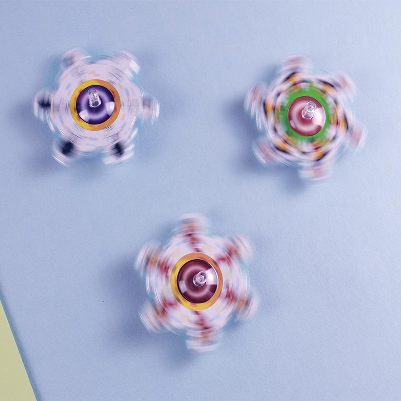Rotating Gyro, Creative Toy Gifts For Kindergarten Primary School Students, Moving Fingers To Turn Small Gyro