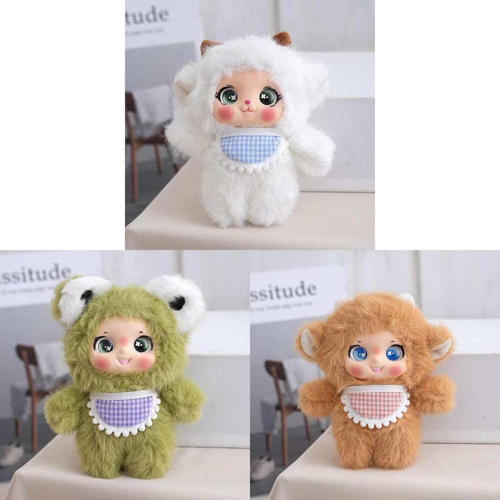 Animal Plush Toy Keychain With Silicone And Polyester For Kids And Collectors